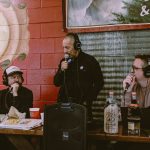 Dudley and Bob with Matt Breaking & Entering 2019: Dale Dudley, Bob Fonseca, and Matt Bearden at the Breaking and Entering live broadcast