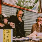 Dudley and Bob with Matt Breaking & Entering 2019: Dale Dudley, Bob Fonseca, and Matt Bearden at the Breaking and Entering live broadcast