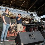 KLJ Rocks The Nutty Brown With Warrant: Honor Flight Austin member on stage at the Nutty Brown