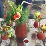 Bloody Mary Garden: more green than red