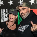 KLBJ Rocks The Nutty Brown Featuring Aaron Lewis: Aaron Lewis posing with fans