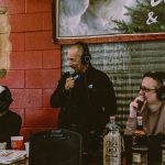 Dudley and Bob with Matt Breaking & Entering 2019: Dale Dudley, Bob Fonseca, and Matt Bearden at the Breaking and Entering live broadcast