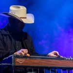 KLJ Rocks The Nutty Brown Featuring Aaron Lewis: Man playing a pedal steel guitar
