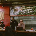 Dudley and Bob with Matt Breaking & Entering 2019: Dale Dudley, Bob Fonseca, and Matt Bearden at the Breaking and Entering live broadcast