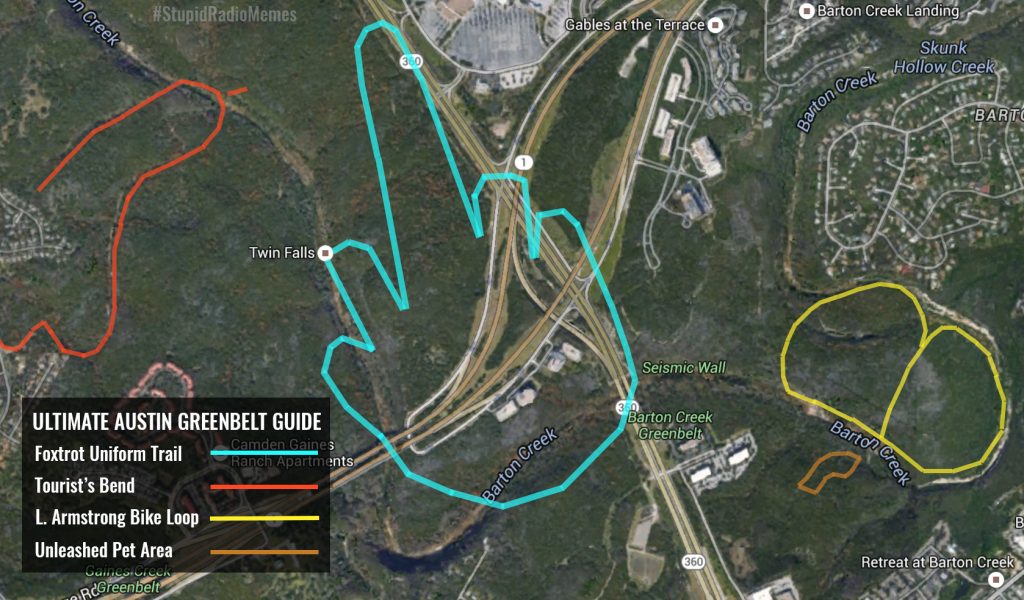 green belt map