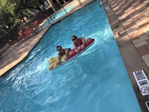 Swim, pool, heat,