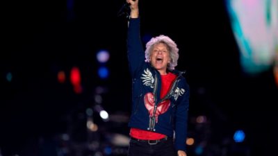 Bon Jovi during Rock in Rio festival at the Olympic Park, Rio de Janeiro, Brazil, on September 29, 2019 (Getty Images)