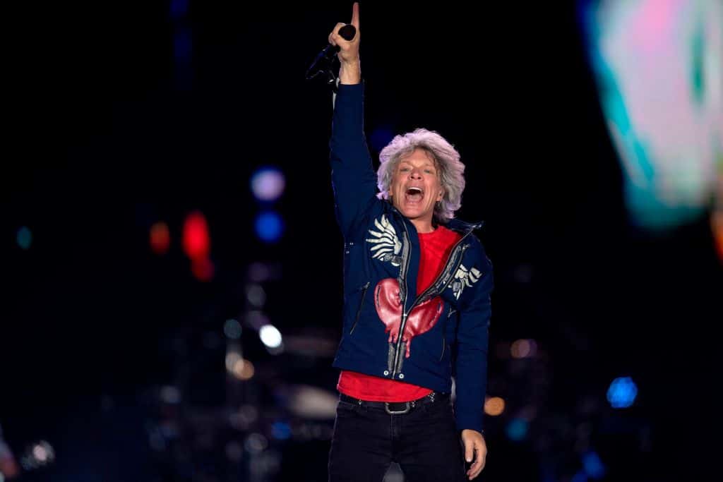 Bon Jovi during Rock in Rio festival at the Olympic Park, Rio de Janeiro, Brazil, on September 29, 2019 (Getty Images)