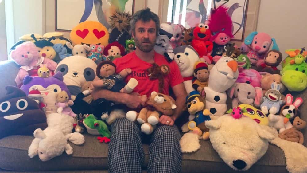 B-DOE at home with lovies