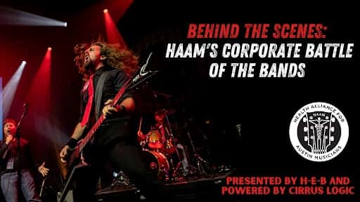 HAAM's flyer for virtual Corporate Battle of the Bands