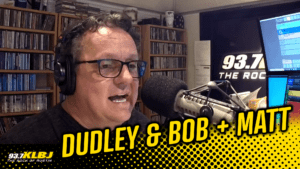 Dale Dudley in the studio