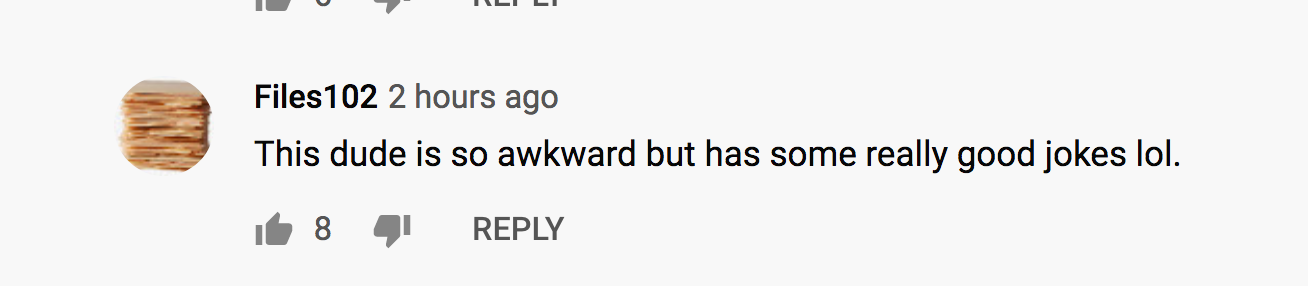 youtube comment