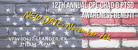 12th Annual Cpl. Chad O benefit