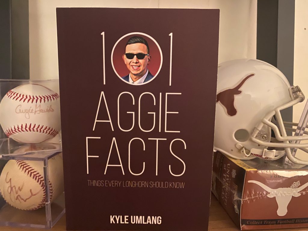 Kyle Umlang's book on B-DOE's shelf