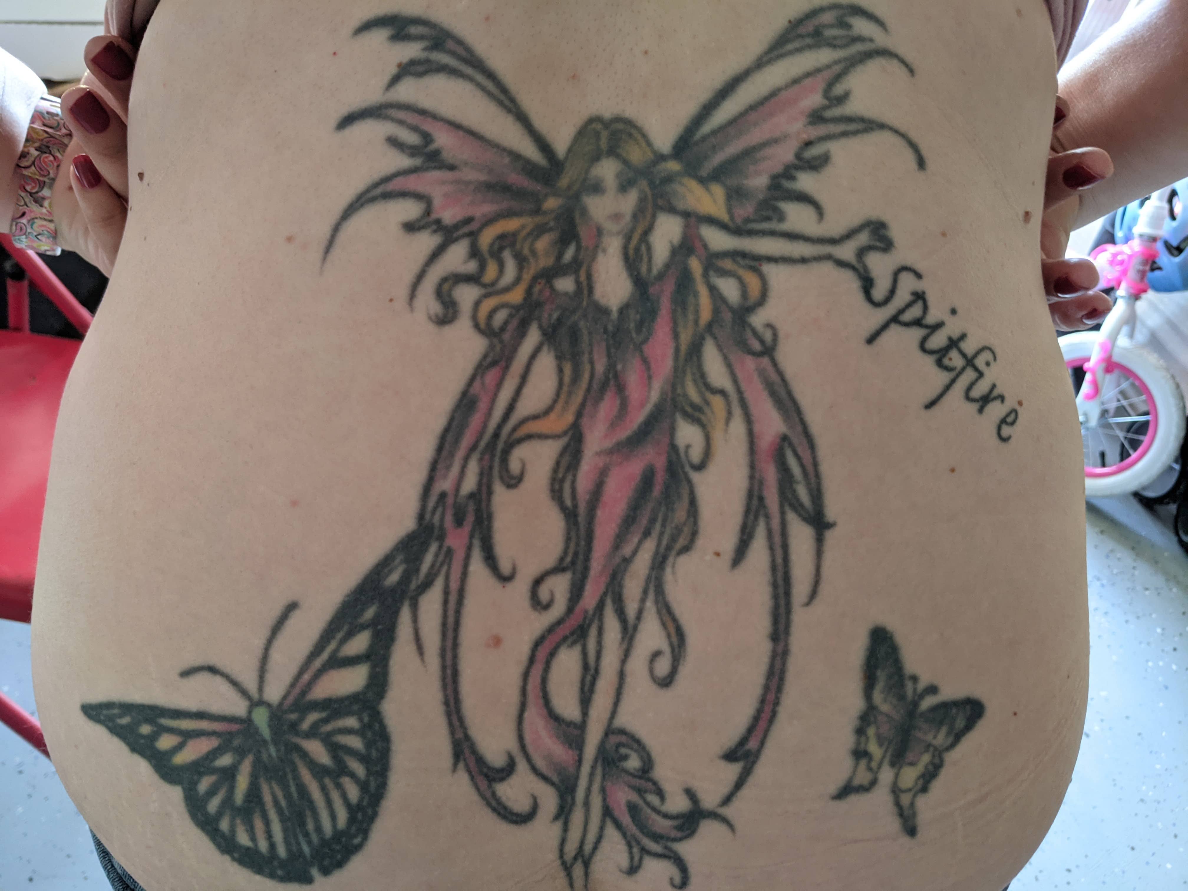 elemental fairy tattoo