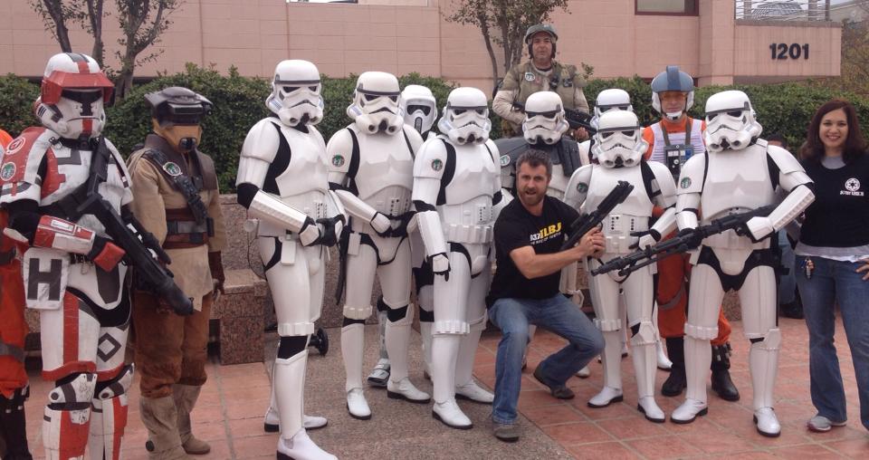 B-DOE with Star Wars Troopers