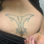 Stacey: This is my co-workers tramp stamp - according to her, it was a 18 year old drunk ass high mistake 