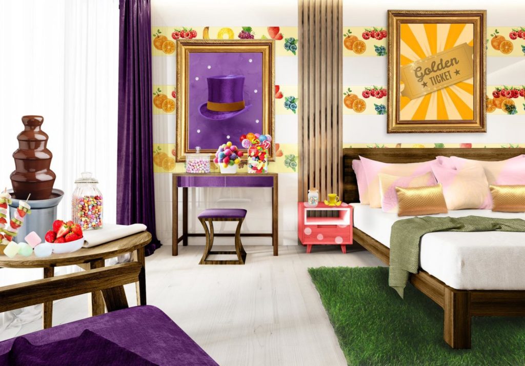 Willy Wonka Hotel Room