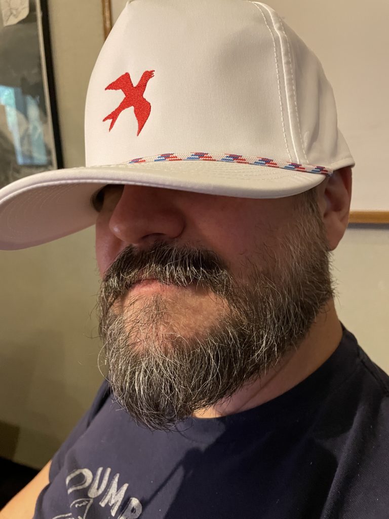 Matt Bearden, one of Austin's premier fathers, after a couple of Still Austin bourbons!