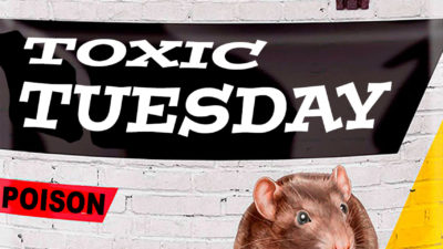 Toxic Tuesday banner