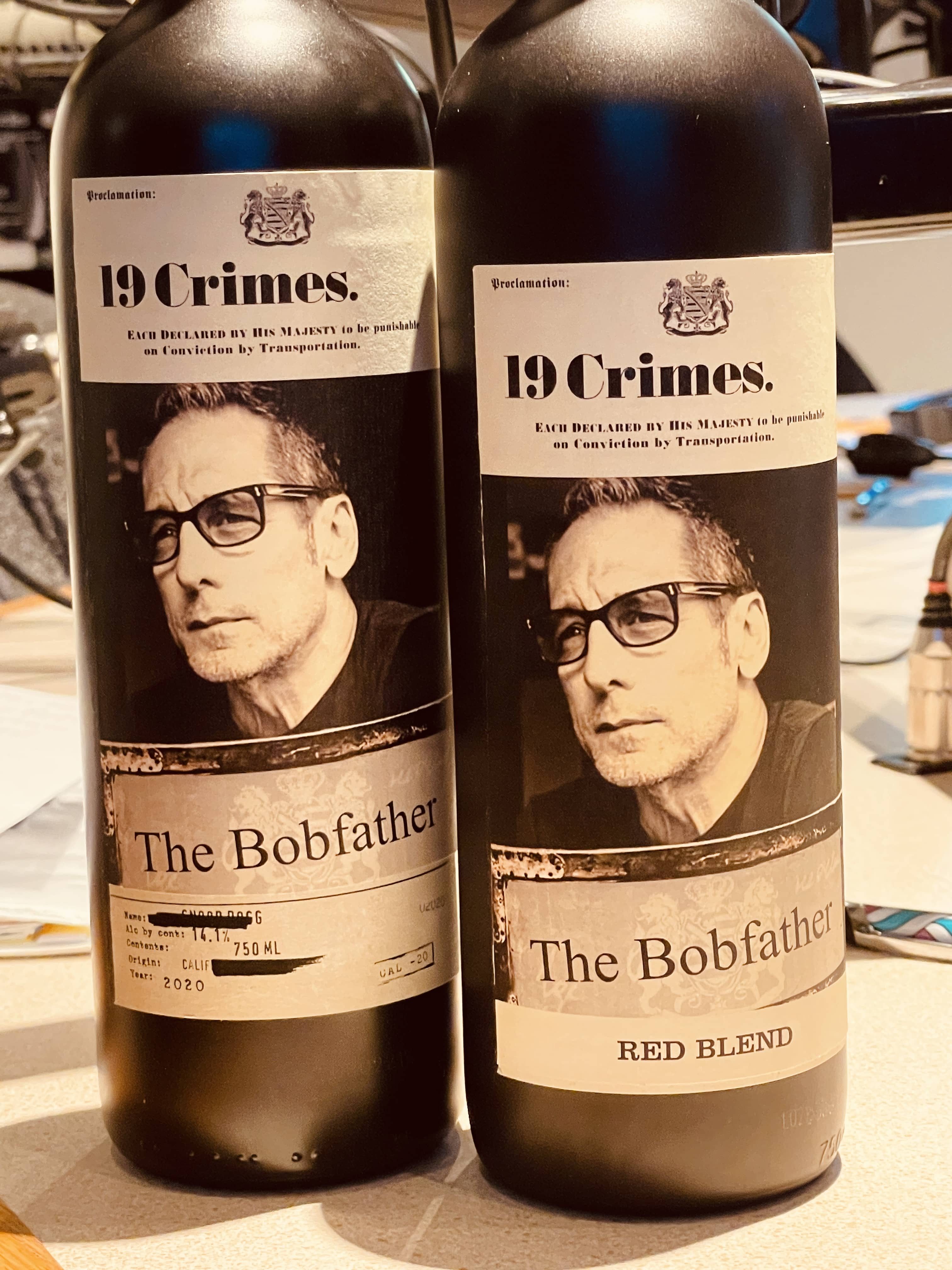 19 Bob's wine