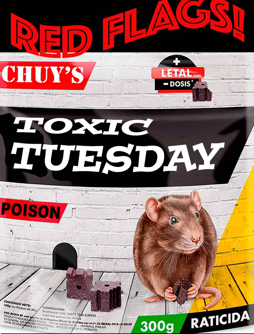 Toxic Tuesday Red Flags