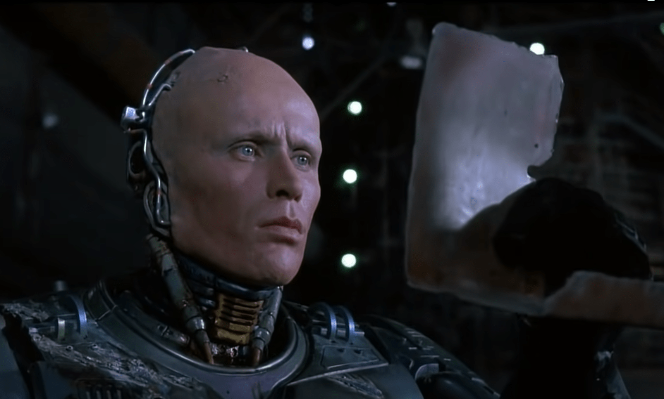 Robocop cyborg face