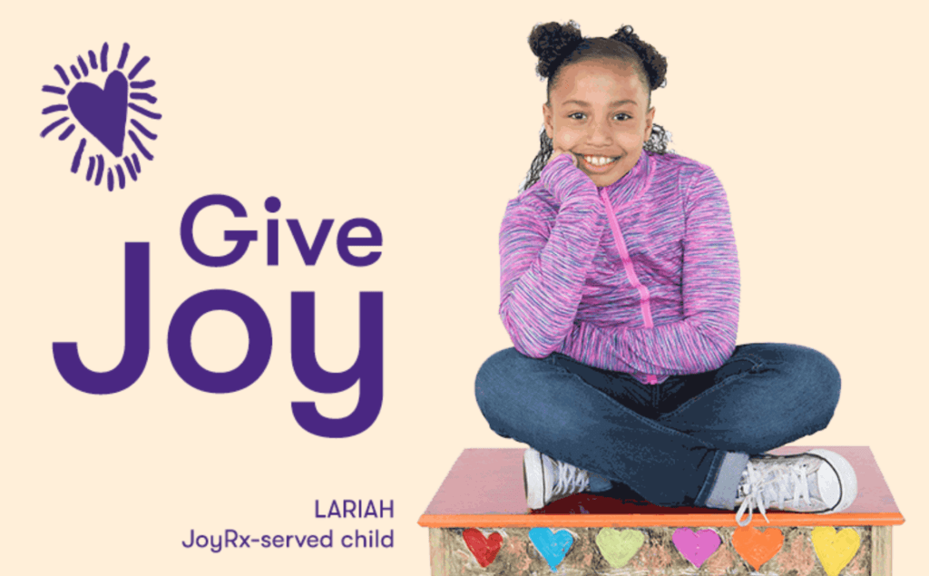 Joy Rx donation page