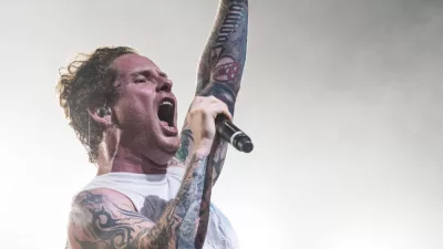 Corey Taylor performs live at O2 Apollo at Manchester^ UK^ Sunday 17 June 2018.