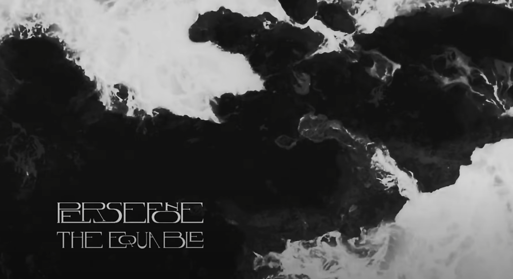 Screengrab from Youtube video of Persefone new song The Equable