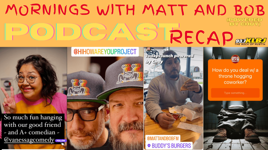 Podcast Recap for Mornings with Matt and Bob Powered by Cuy (3/1/24)