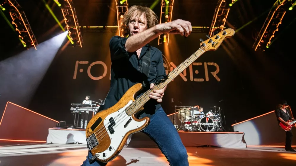 Foreigner performs at DTE Energy Music Theater on their Juke Box Heroes tour. Clarkston^ MI / USA – July 15^ 2018: