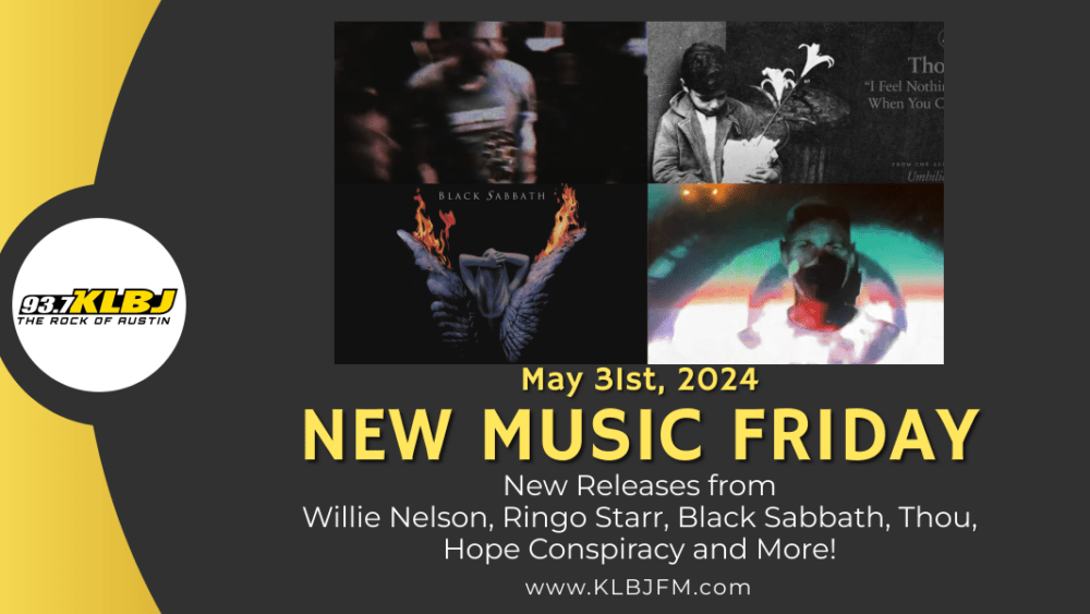 New Music Friday 5/31 – Willie Nelson, Ringo Starr, Black Sabbath, Thou, Hope Conspiracy, Saints of Valory