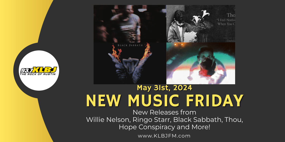 Header image for New Music Friday 5-31-24 on KLBJfm