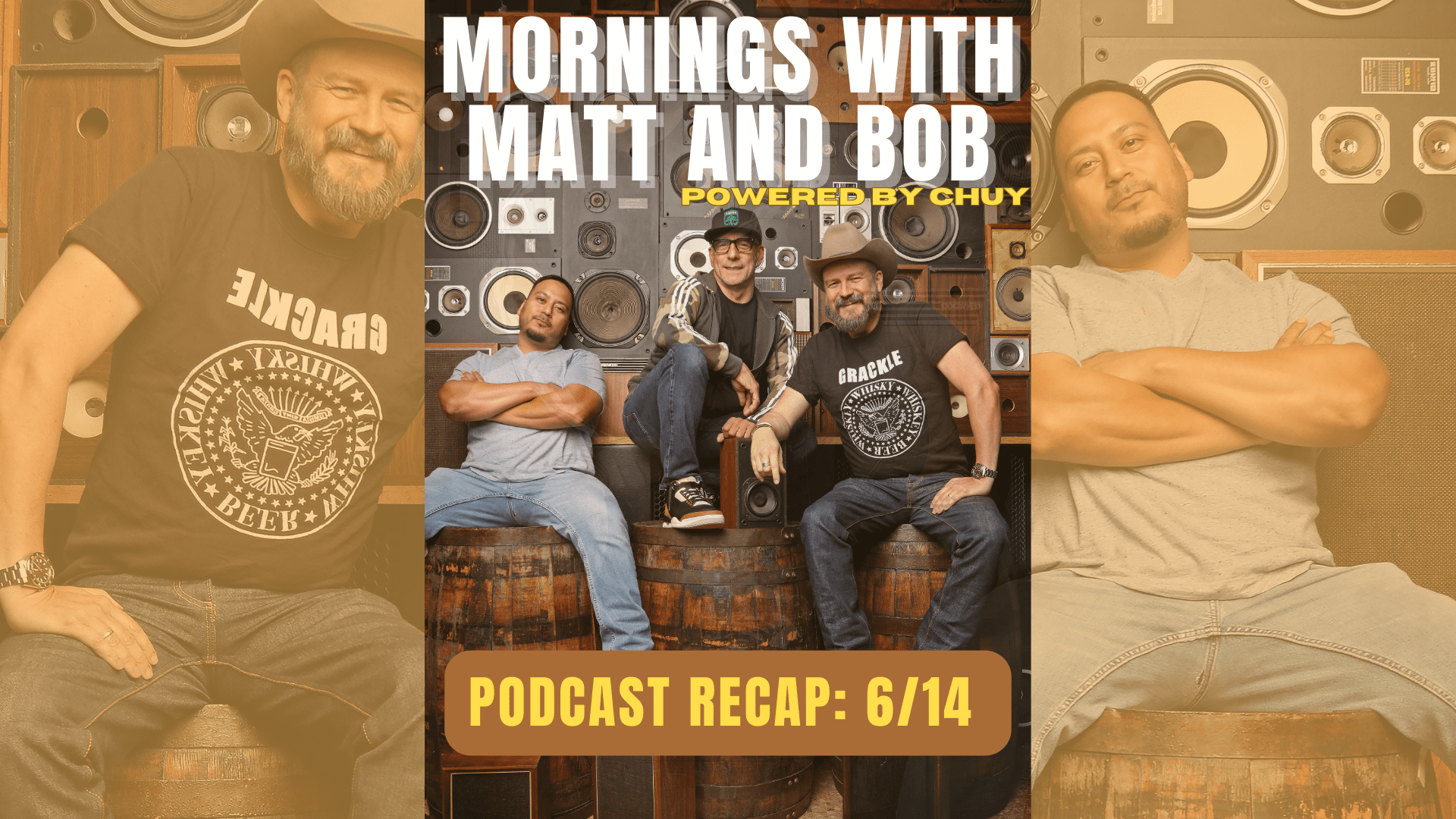 Podcast Recap Header image for week of 6/14/2024 Mornings with Matt and Bob on KLBJFM Austin