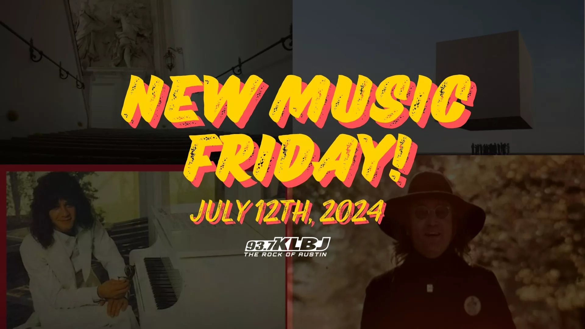 New Music Friday Header image - July 12th