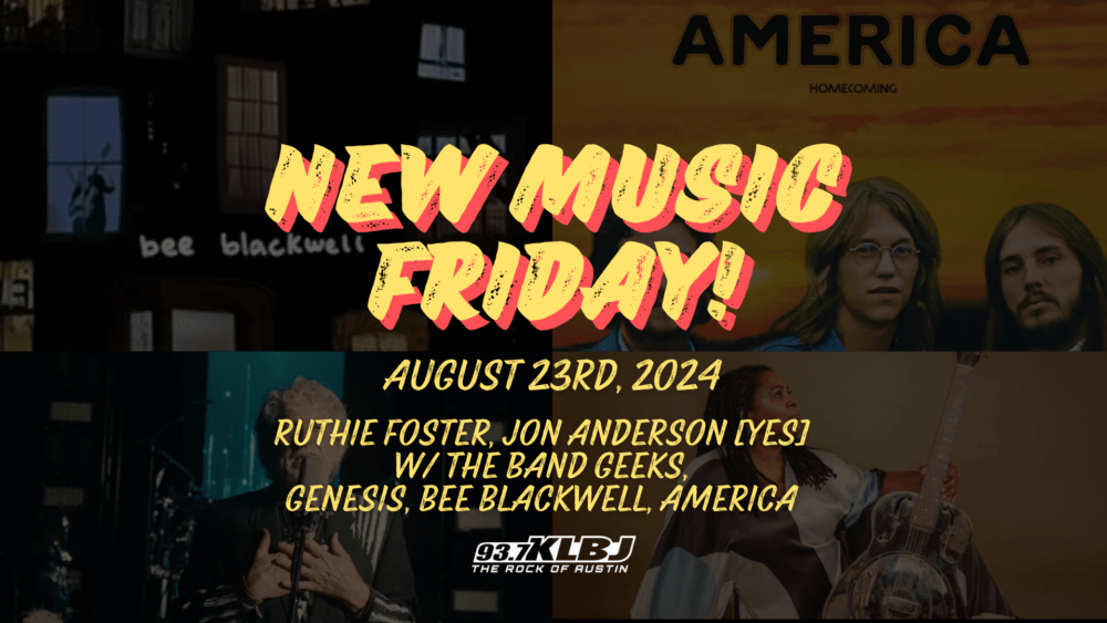 New Music Friday: Ruthie Foster, Jon Anderson [YES] and the Band Geeks, Genesis, Bee Blackwell