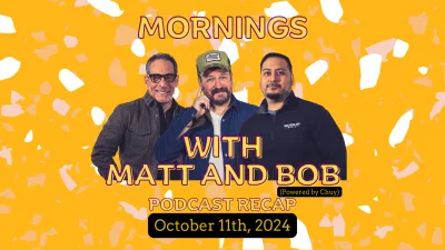 Matt and Bob Podcast Recap: ACL Fest WK1, Attractive Hobbies, Awkward Names, Can Men Be Happy, Life Boat, Police Cams, Body Counts, Spirit Airline Dress Code