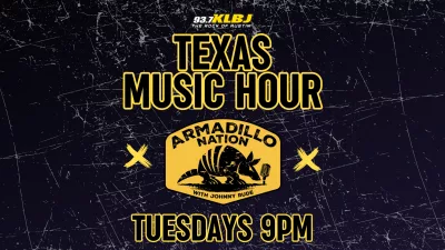 Armadillo Nation Header Texas Music Hour KLBJ FM 93.7 Austin