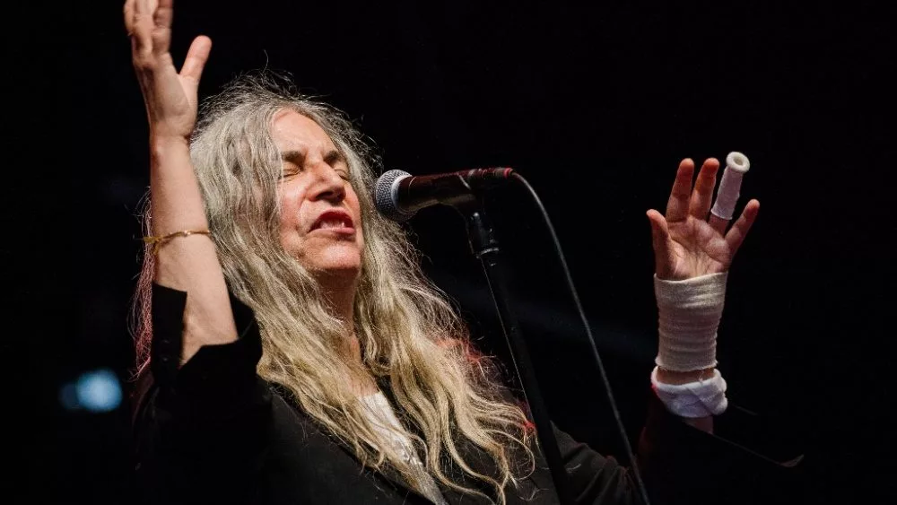 Concert of Patti Smith 16-18 AUGUST 2018^ A CAMPINGFLIGHT TO LOWLANDS PARADISE FESTIVAL^ BIDDINGHUIZEN THE NETHERLANDS.