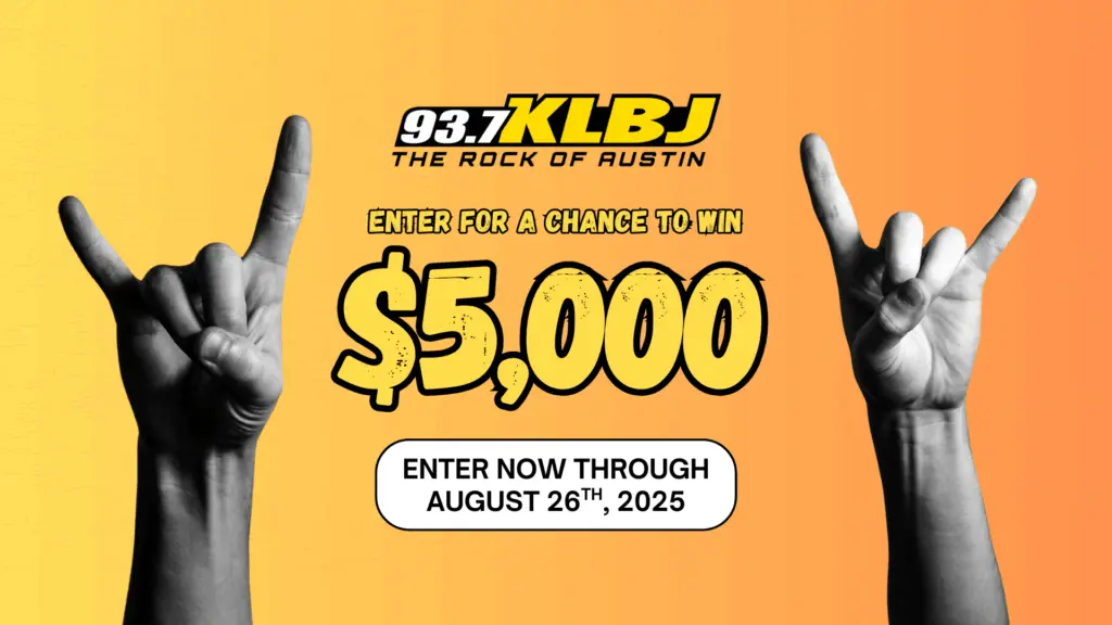 KLBJ FM Sweepstakes Q3 2025 August