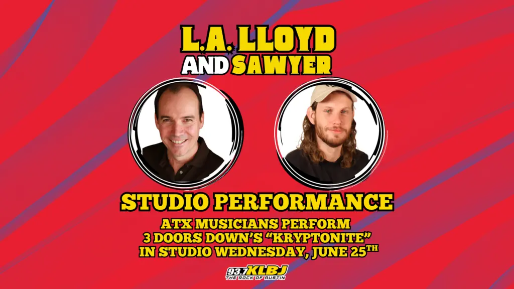 In Studio Performance on LA Lloyd and Sawyer, Wednesday June 25th