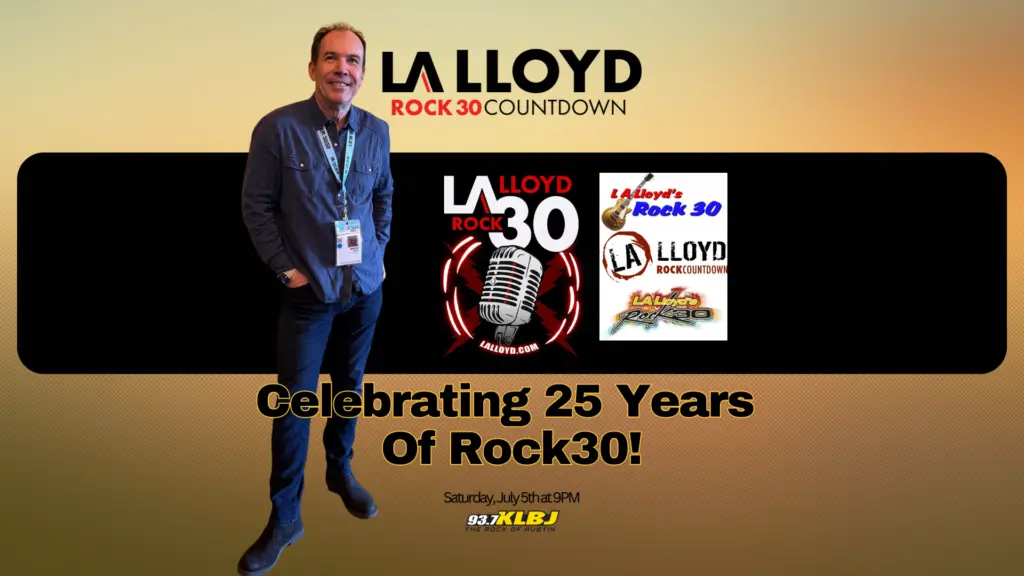 LA Lloyd Rock 30 Countdown celebrates 25 years!