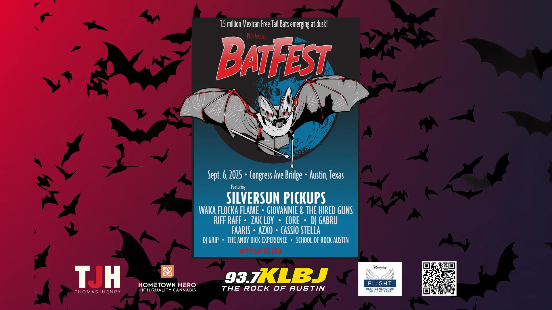 Bat Fest on KLBJFM - 2025 September 6th