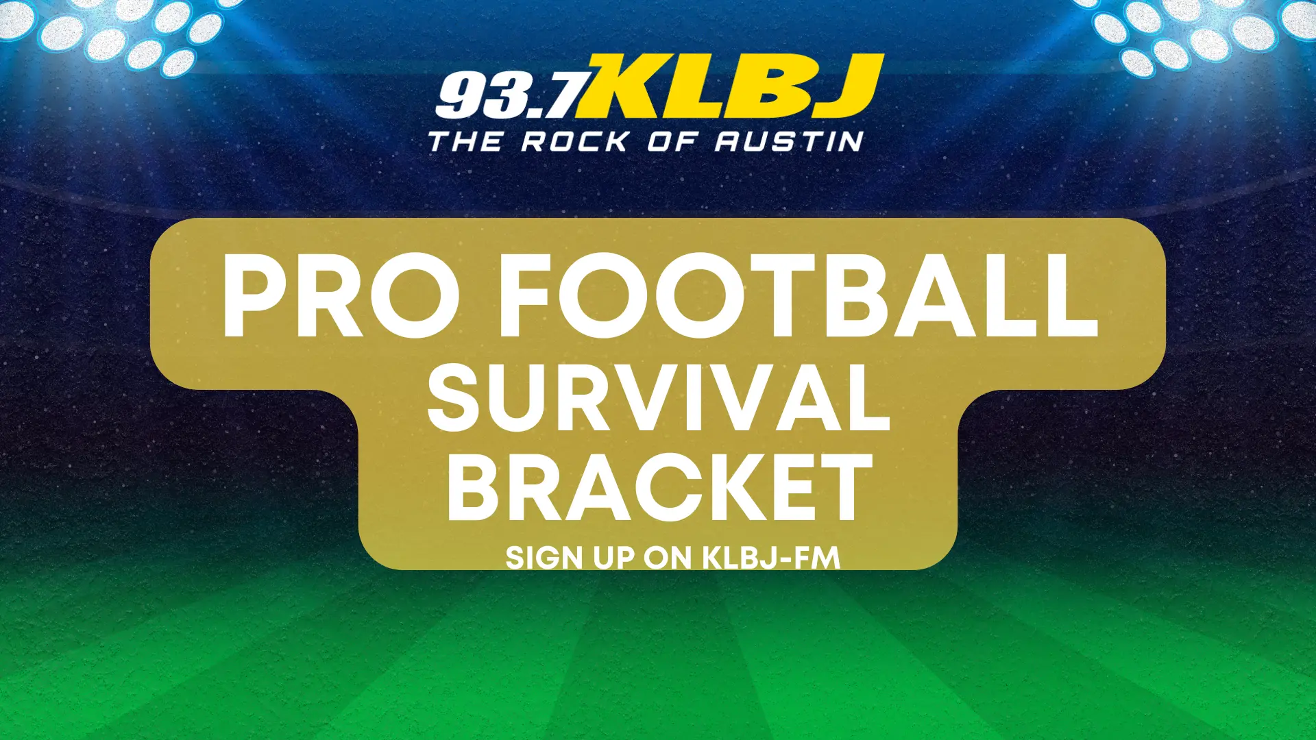 PRO FOOTBALL BRACKET 2025 klbjfm