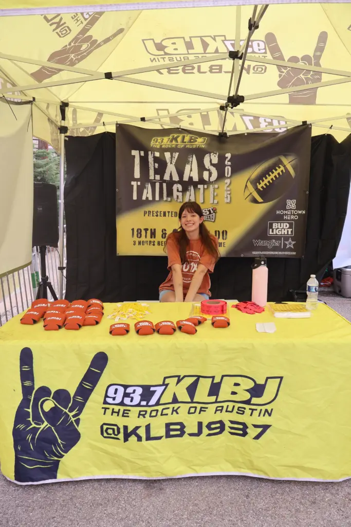 klbj tailgate 2025 booth