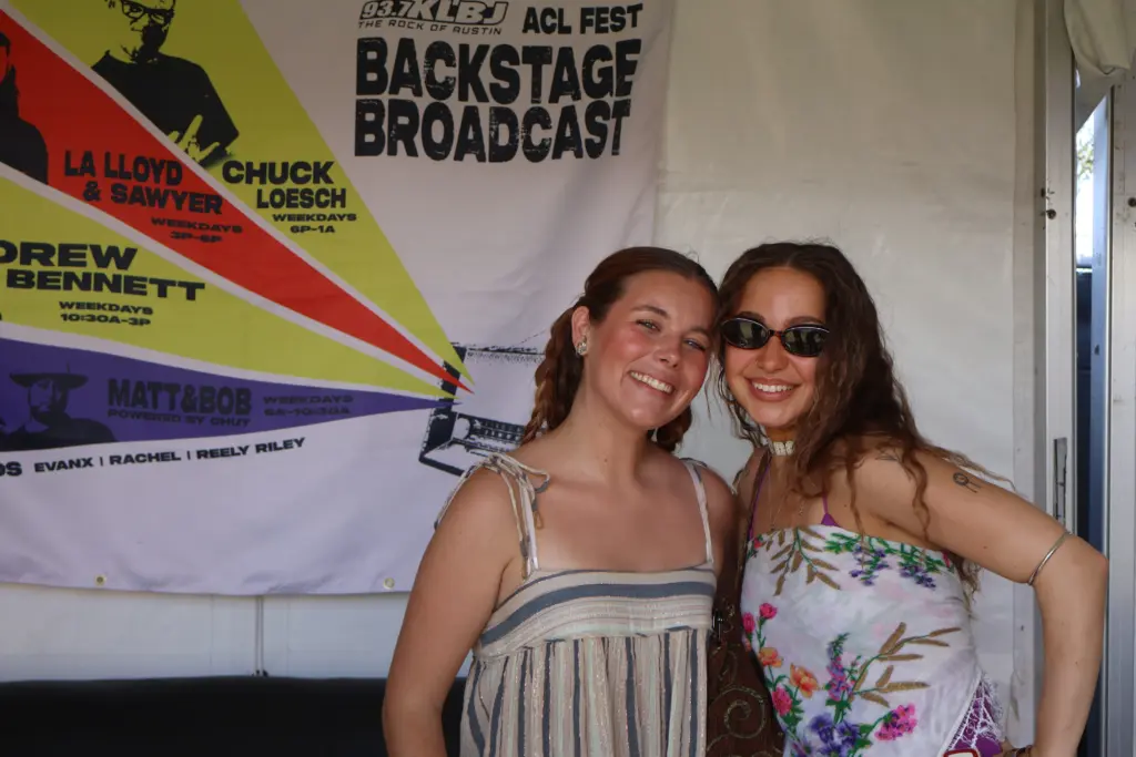 ACL Fest Backstage with KLBJ 93.7 FM - Weekend one 2025