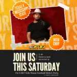 Texas Away Game Watch Party with Chuy at Parlor & Yard – 10/25/25