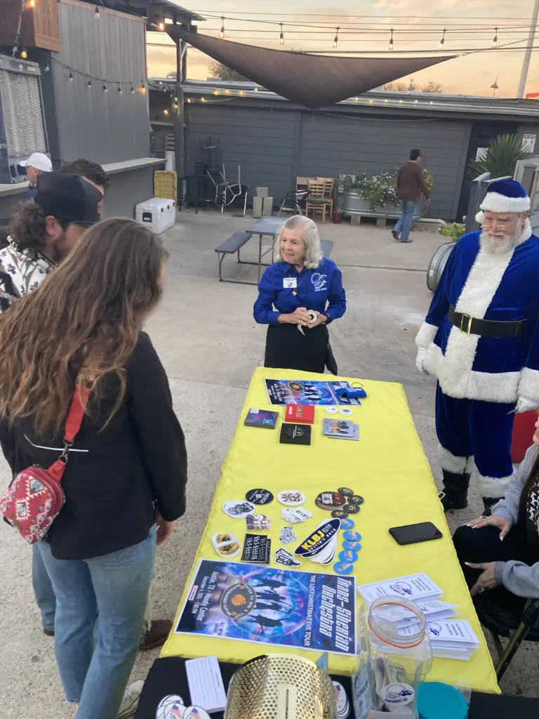 Blue Santa 2024 at Water Tank