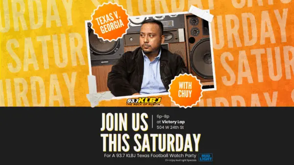 NEW LOCATION: Texas Watch Party with Chuy at Victory Lap 11/15